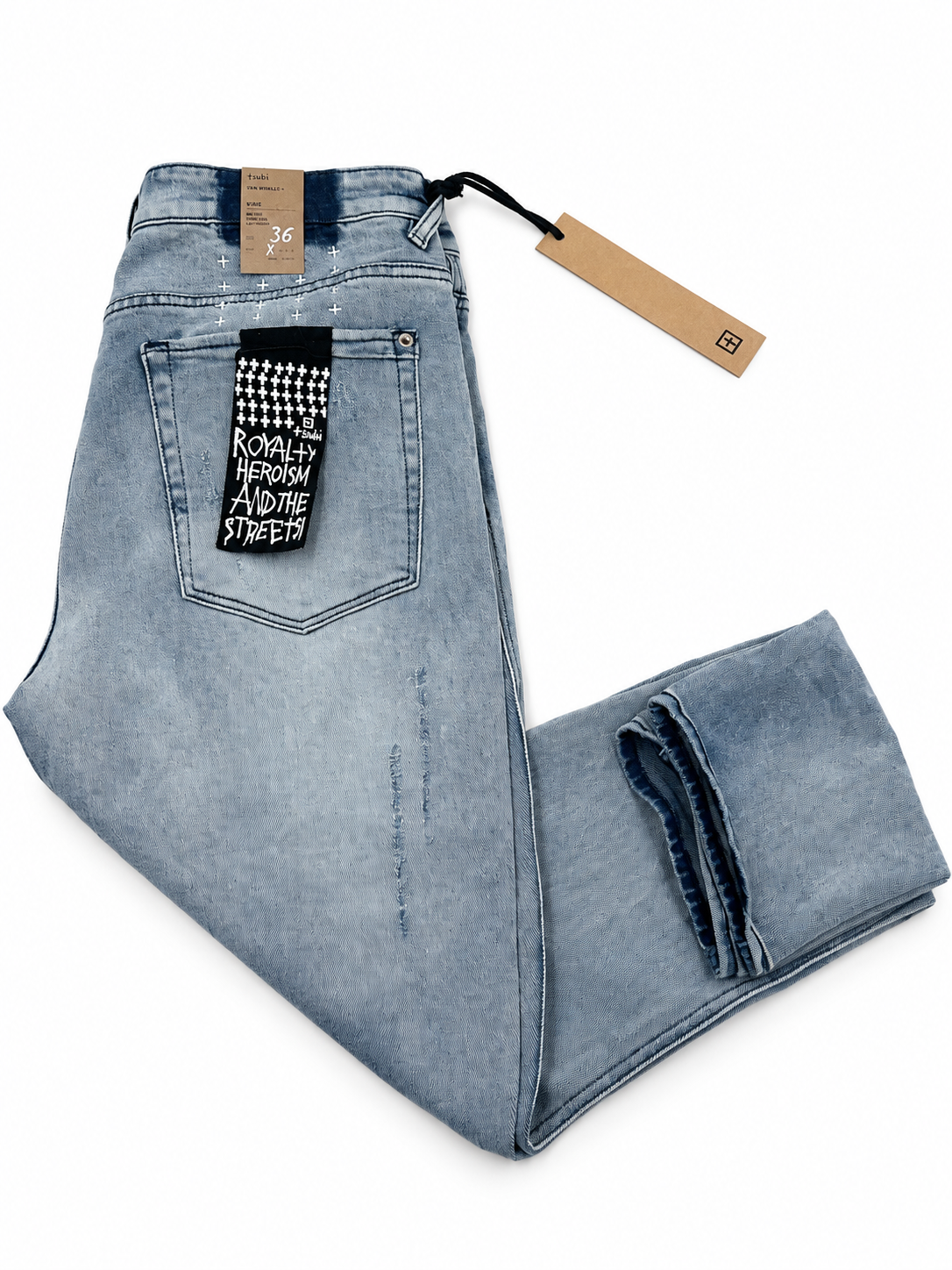 Back of Ksubi jeans