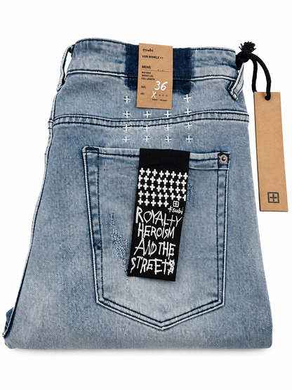 Back pocket of Ksubi jeans