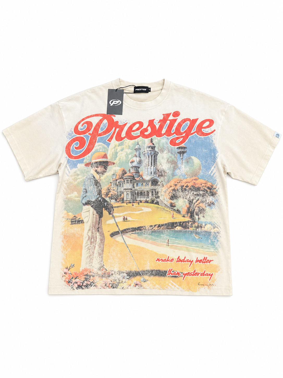 Prestige Vintage Golf Graphic T-Shirt