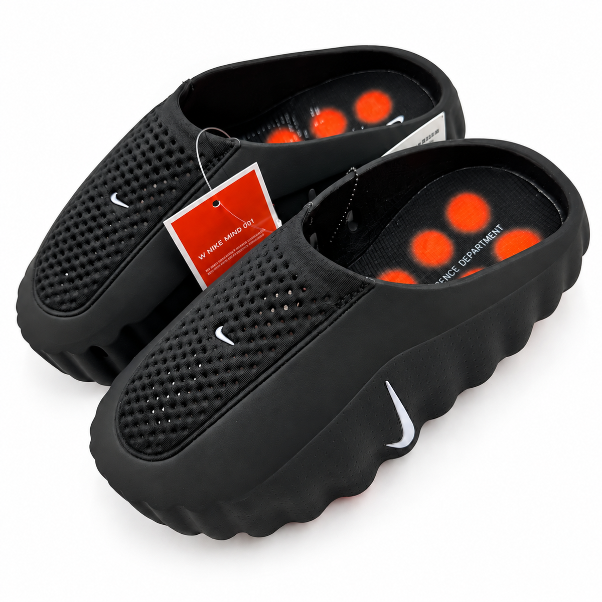 Nike Mind 001 black women's close-up