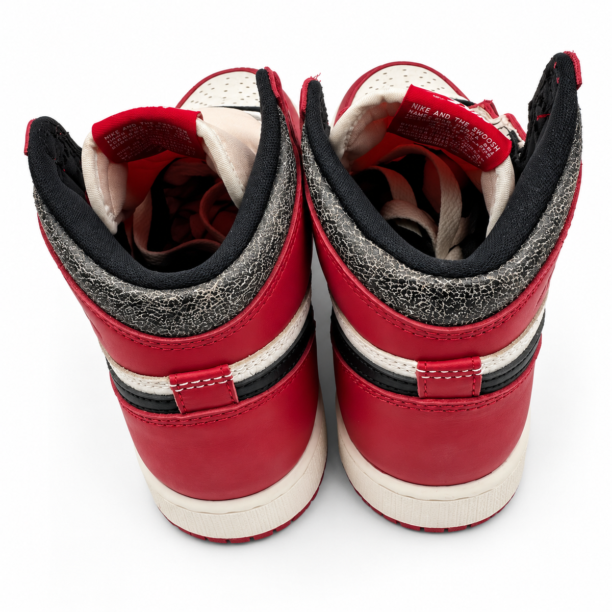 Air Jordan 1 Lost and Found heel view