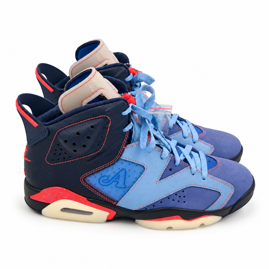 Air Jordan 6 x Awake NY Midnight Navy — Side view